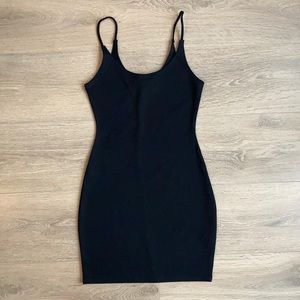 Revamped Bodycon Black Dress